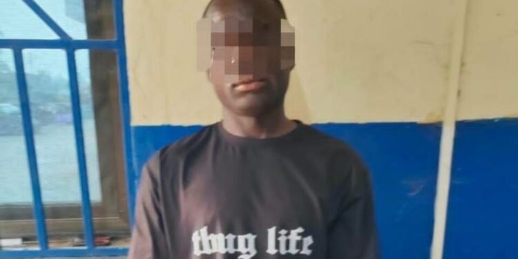 Police arrest man seen in viral video assaulting wife in Agona Nkwanta