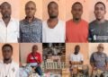 G/A: Police arrest eight over suspected drug sales at Okaishie