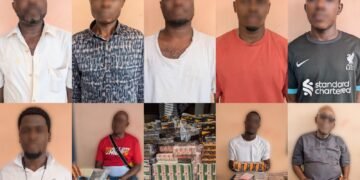 G/A: Police arrest eight over suspected drug sales at Okaishie