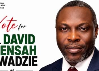 NDC Deputy Gen. Sec. race: Dr David K. Mensah Awadzie promises  to put an end to ‘godfather’ syndrome