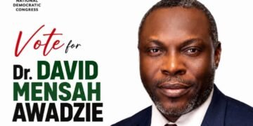 NDC Deputy Gen. Sec. race: Dr David K. Mensah Awadzie promises  to put an end to ‘godfather’ syndrome