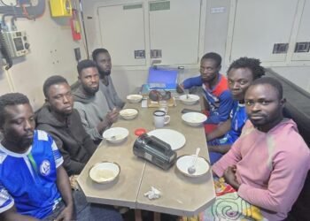 Seven missing Ghanaian fishermen rescued after days at sea