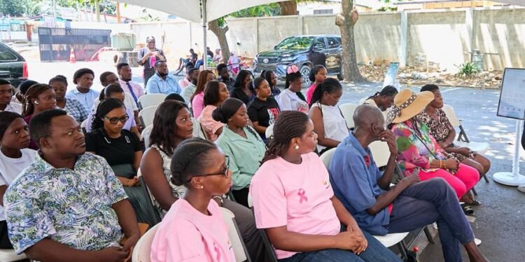 NYA organises breast cancer screening for staff, community members
