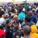 Kasoa NDC Elections: Hundreds force their way into restricted election zone