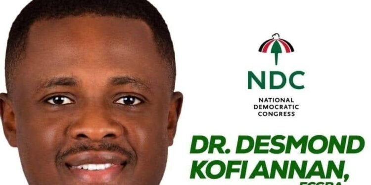 Legal Green President Dr. Desmond Annan sweeps Bortianor NDC communication officer poll