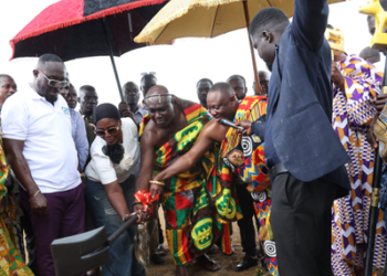 Jomoro coconut processing factory project begins with sod-cutting ceremony