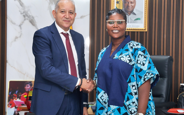 Dorcas Affo-Toffey hold talks with Ceris Technologies on port digitalisation and cybersecurity