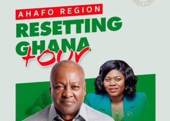 Mahama begins Ahafo leg of Resetting Ghana tour