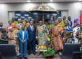 Akwamumanhene pays courtesy call on Deputy Finance Minister