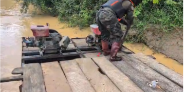 NAiMOS destroys 92 more changfan machines in renewed Tano River crackdown