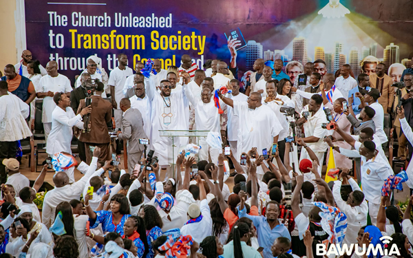 Bawumia, NPP executives attend thanksgiving service in Sunyani