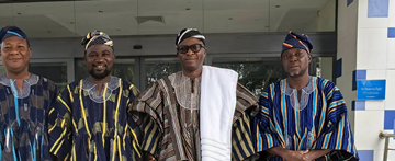 GIFEC CEO Joins Kwesimintsim community to celebrate Damba festival