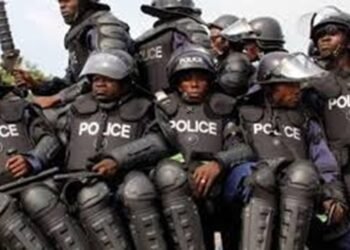 Police fire gunshots after suspected ballot snatching at NDC elections in Sefwi Akontombra