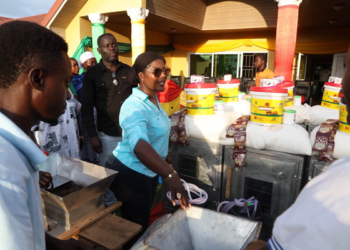 Deputy Minister supports persons with disabilities and artisans in Jomoro