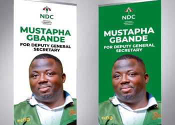 Mustapha Gbande declares intention to seek re-election as NDC Deputy General Secretary again!