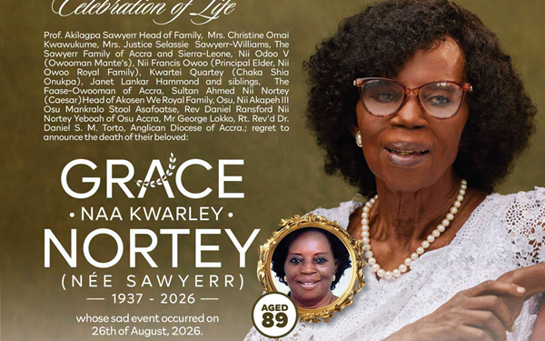 Veteran Actress Grace Nortey to be buried on October 31