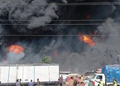 BREAKING: Fire destroys DuraPlast factory at North Industrial Area