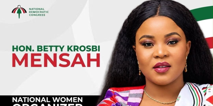 Betty Krosbi Mensah pick up forms to contest NDC National Women’s Organizer position