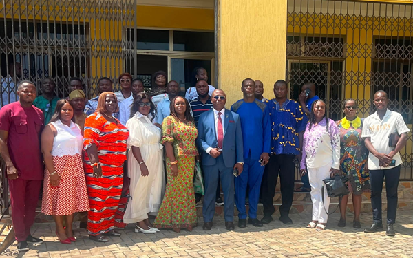 NDC La -Dadekotopon executives seek Traditional Council’s support for constituency development