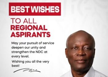 Nii Lantey Vanderpuye wishes NDC Regional aspirants well