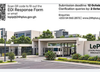 Legon Pharmaceutical Innovation Park opens applications to manufacturers