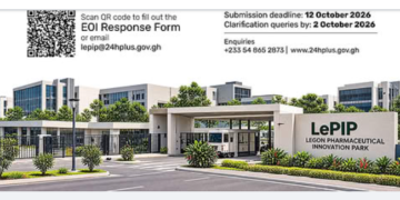 Legon Pharmaceutical Innovation Park opens applications to manufacturers