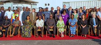 Mahama commends Mercy Ship for healthcare support to Ghanaians