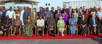 Mahama commends Mercy Ship for healthcare support to Ghanaians