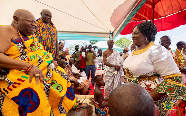 Vice President Naana Jane Opoku-Agyemang receives Yokama title at 2026 celebration