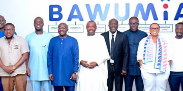 NPP national officers pay courtesy call on Bawumia, pledge unity ahead of 2028