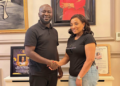NDC Youth Organiser aspirant Okai Mintah meets Ghana’s High Commissioner to UK