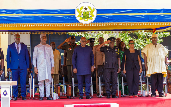 Mahama hails IGP Christian Tetteh Yohuno