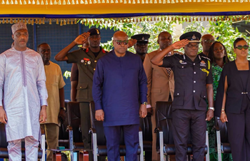 Mahama hails IGP Christian Tetteh Yohuno