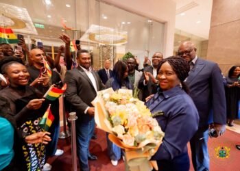 Vice President Jane Naana Opoku-Agyemang arrives in Shanghai for Global South Academic Forum