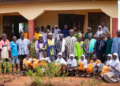 Dr Sa-ad Iddrisu donates sandals, exercise books and school uniforms to NWOGU D/A JHS