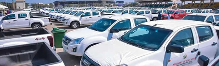 Government begins distribution of 129 vehicles to MMDCEs